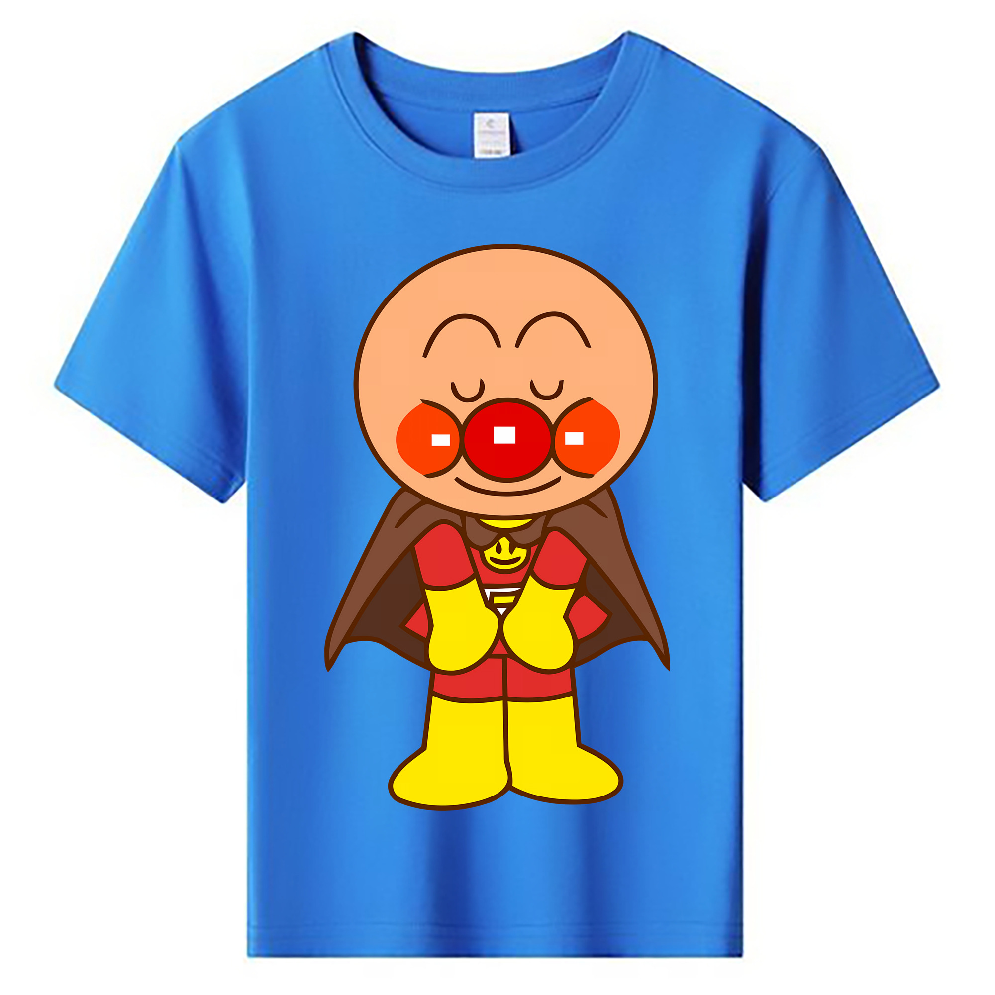 （画像用） アンパンマン Anpanman 綿100％キッズTシャツ（フロントプリント）